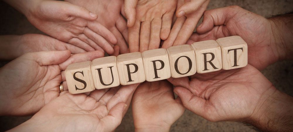 Build a strong support group