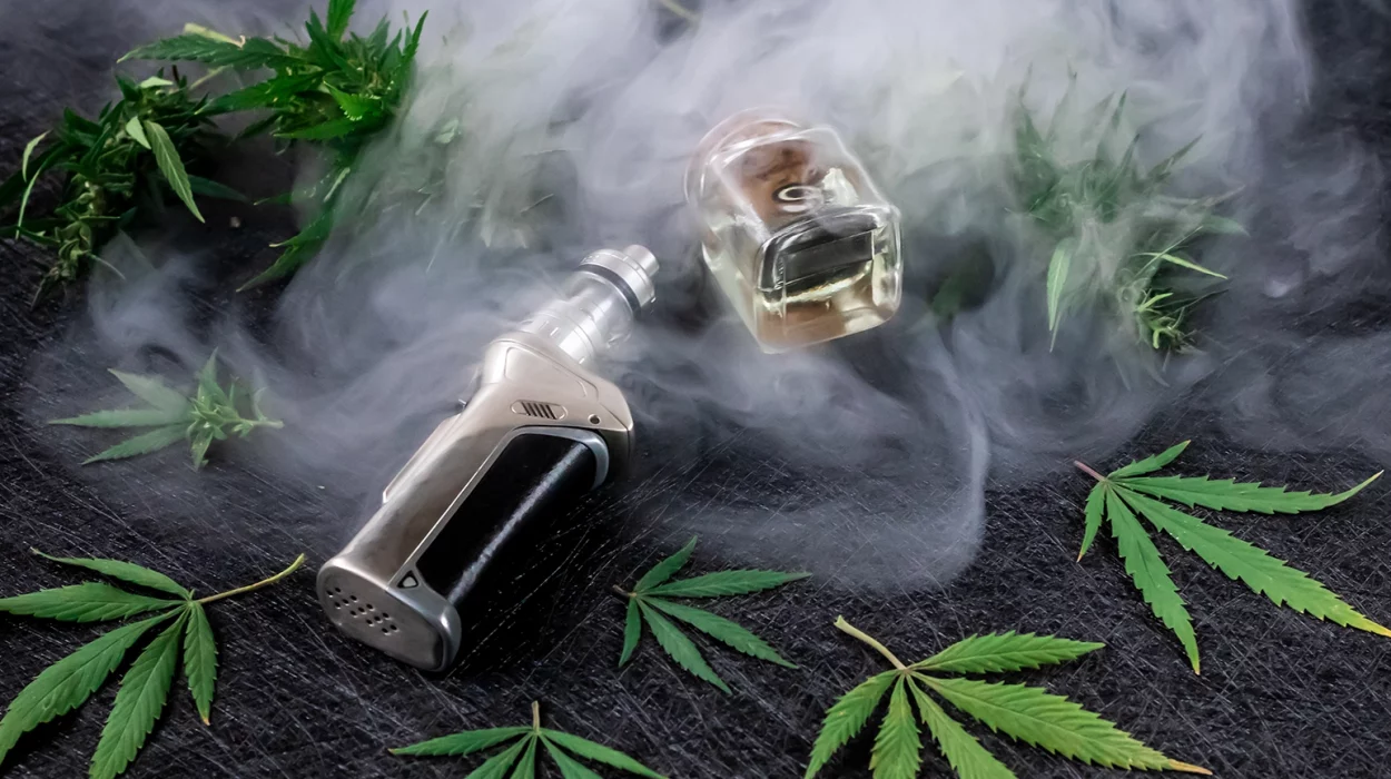 thc stay in system through vaping